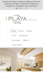 Mobile Screenshot of playahotel.it